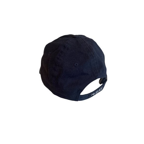 Cape Harbour Marina Navy Blue Cap 1513 Embroidered Anchor Adjustable Strap - Picture 3 of 5